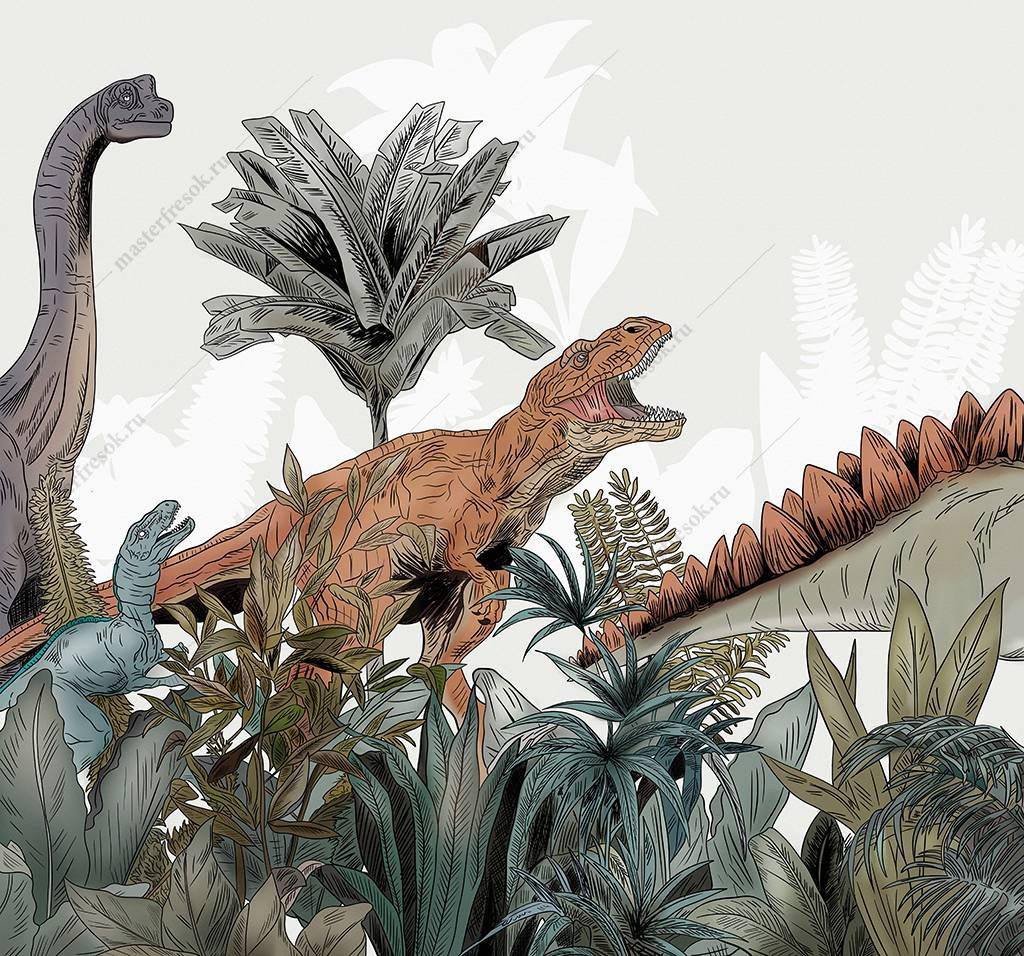 Фотообои Динозавры в детскую